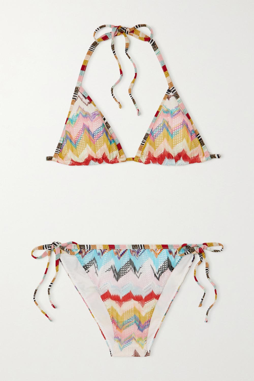 Zig-Zag Woven Bikini – Tiffany Boutique Cyprus