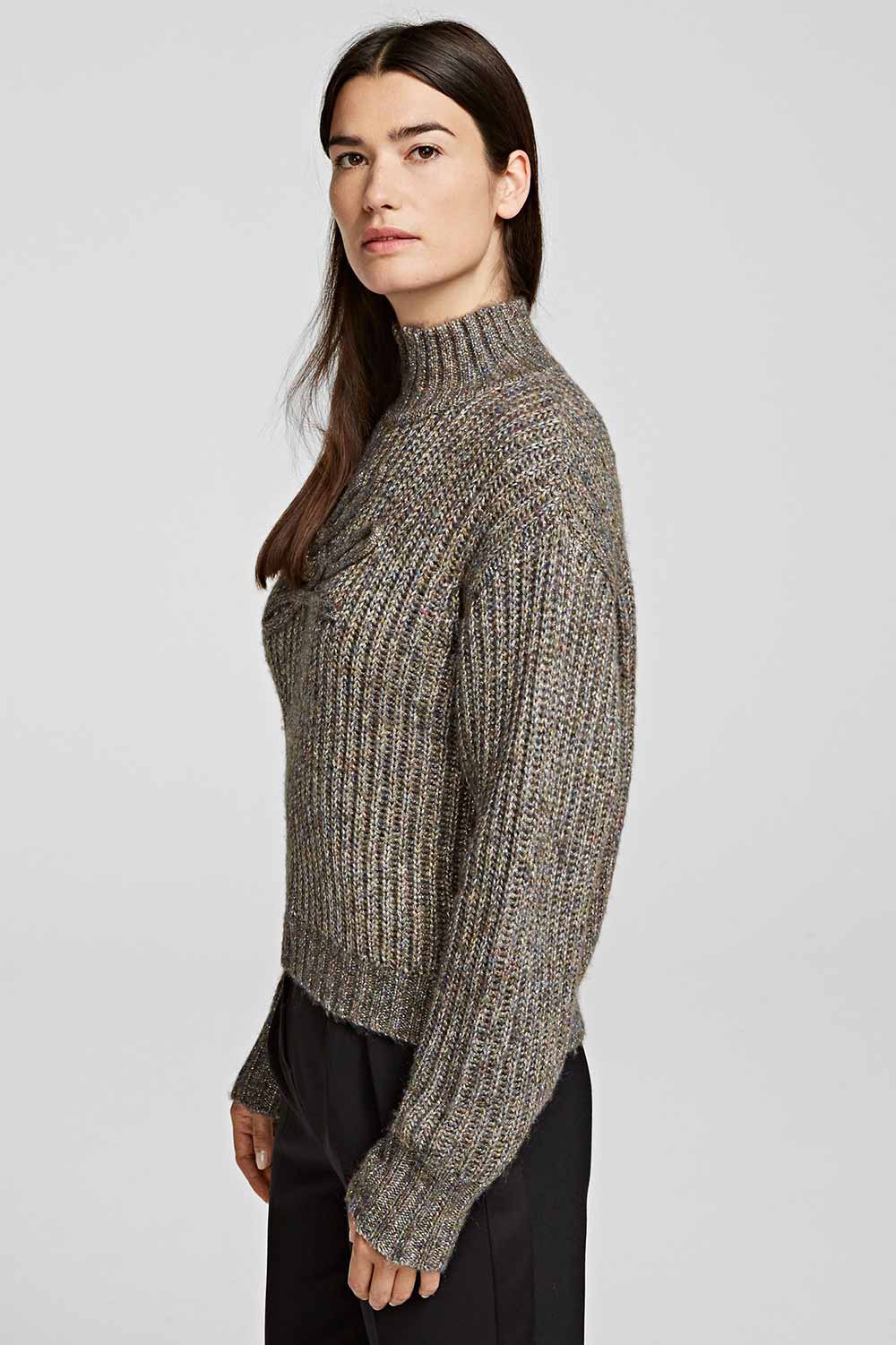 Multicolour Soutache Signature Sweater – Tiffany Boutique Cyprus