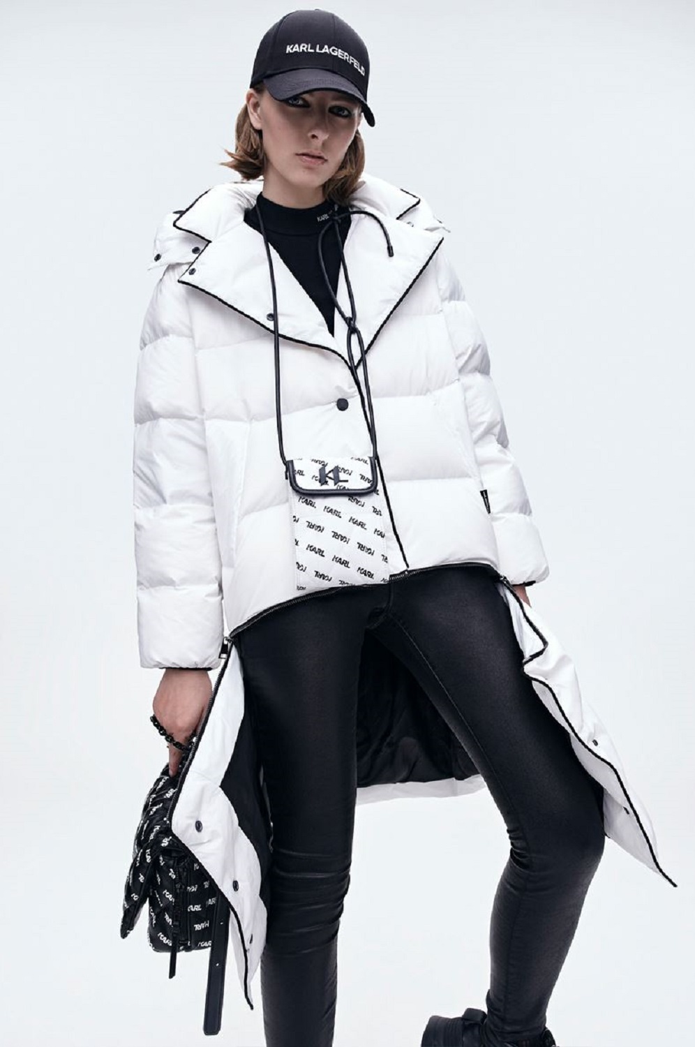 Transformer Quilted Coat With Hood – Tiffany Boutique Cyprus